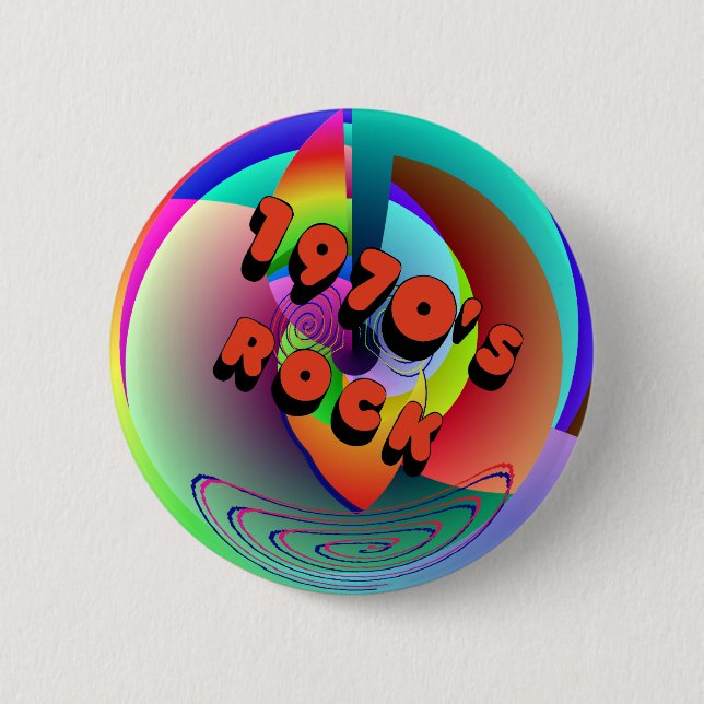 1970's Rock Button (Front)
