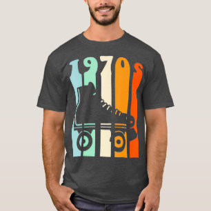 1970s Roller Skates Shirt Vintage and Retro Gift