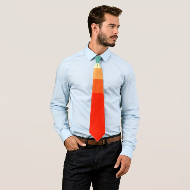 1970s Squares Neck Tie (In Situ)