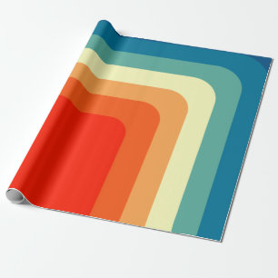 1970s Squares Wrapping Paper