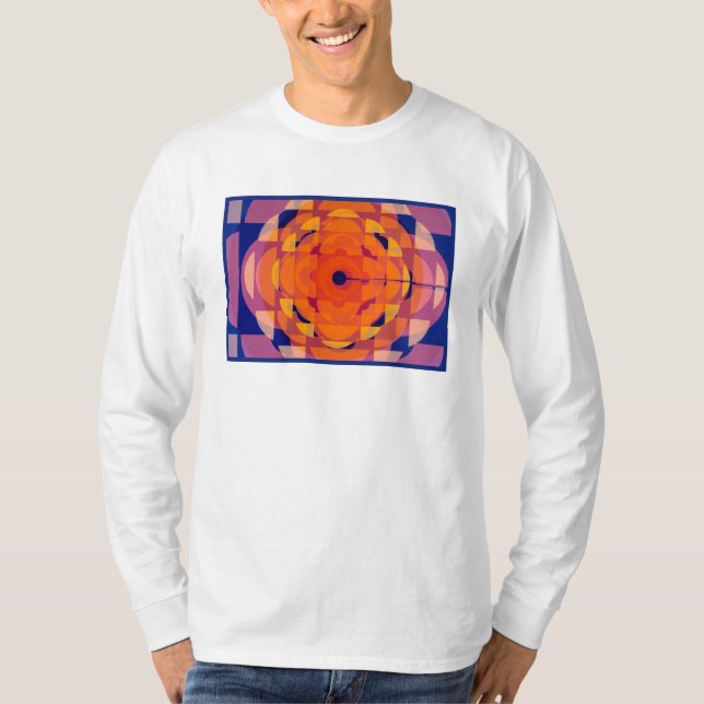 1970s Stylised Logo Long Sleeve T-Shirt (Front)