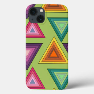 1970s Triangles  iPhone 13 Case