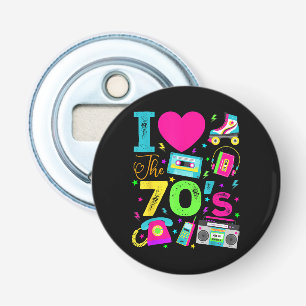1970's Vintage Style Seventies Retro Party Bottle Opener