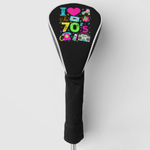 1970's Vintage Style Seventies Retro Party Golf Head Cover
