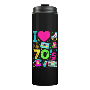 1970's Vintage Style Seventies Retro Party Thermal Tumbler
