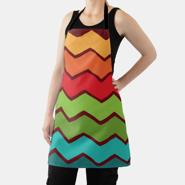 1970s Zigzag  Apron (Insitu)
