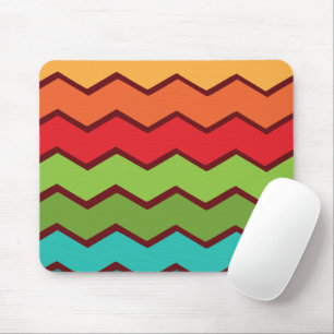 1970s Zigzag Mouse Pad