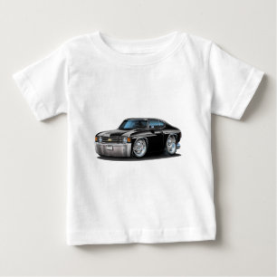 1971-72 Chevelle Black Car Baby T-Shirt