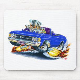 1971-72 Chevelle Blue Convertible Mouse Pad