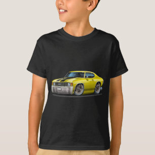 1971-72 Chevelle Yellow-Black Car T-Shirt