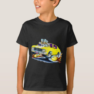 1971-72 Chevelle Yellow-White Car T-Shirt