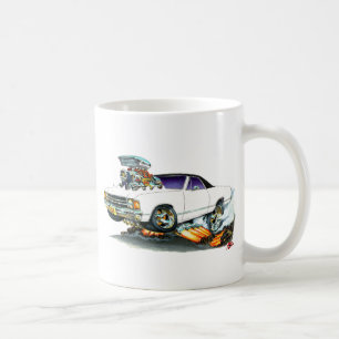 1971-72 El Camino White-Black Truck Coffee Mug
