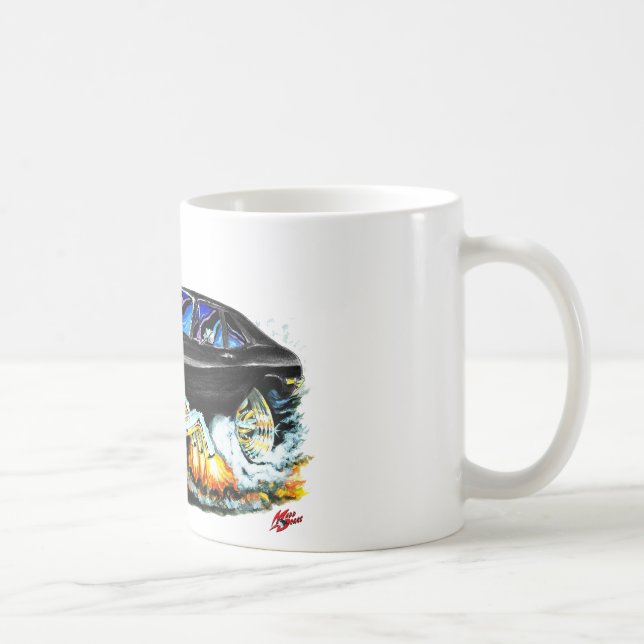 1971-74 Nova Black Car Coffee Mug (Right)