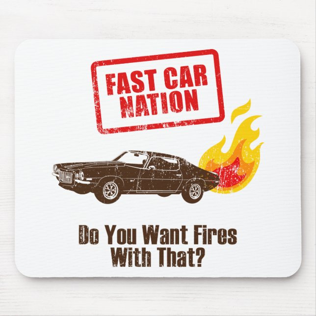 1971 Chevrolet Camaro Mouse Pad (Front)