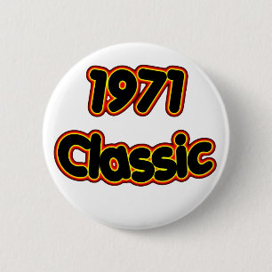 1971 Classic 6 Cm Round Badge