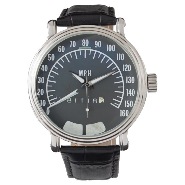 1971 Classic Sports Car Speedometer Watch (Front)