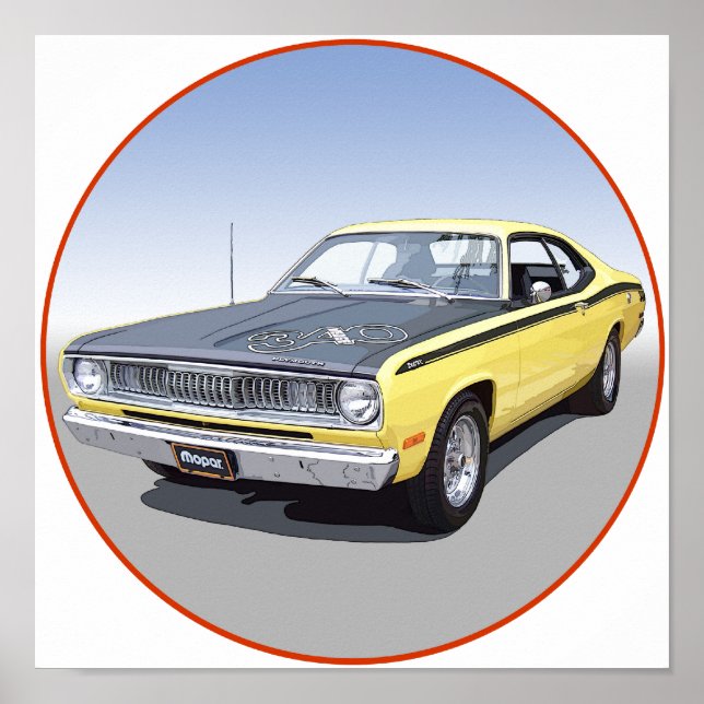 1971 Duster 340 Poster (Front)