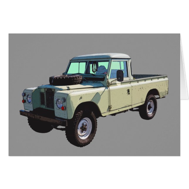 1971 Land Rover Pickup Truck (Front Horizontal)