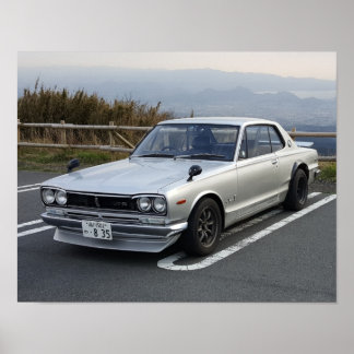 1971 Nissan Skyline 2000GT GT-R Poster