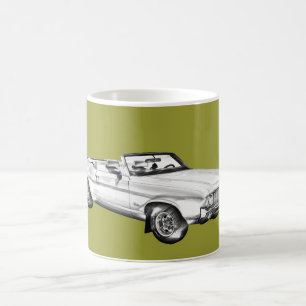 1971 Oldsmobile Cutlass Supreme Car Illustration Coffee Mug
