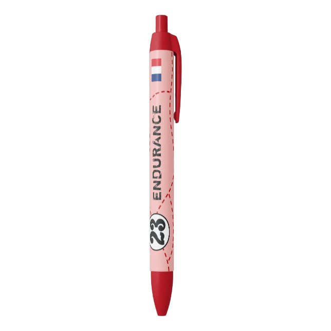 1971 RACING RED INK PEN (Bottom (Vertical))