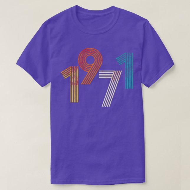 1971 Retro T-Shirt (Design Front)