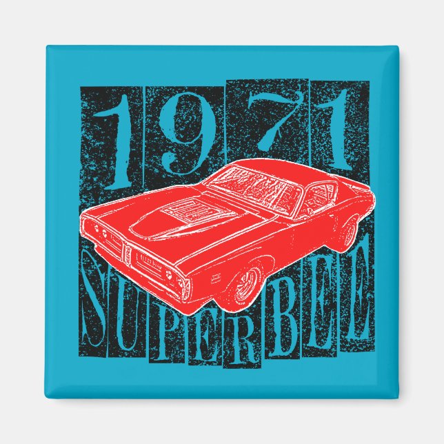 1971 Super Bee Magnet (Front)