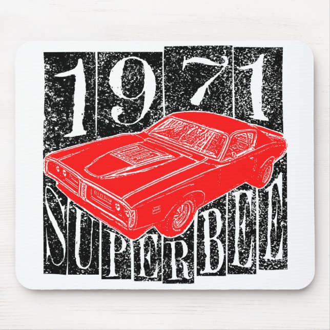 1971 Super Bee Mouse Pad (Front)