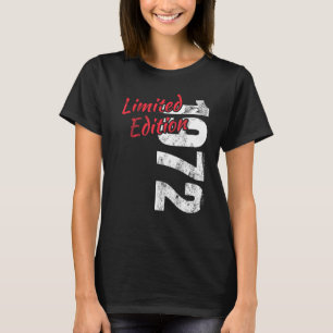 1972 birth year birthday party anniversary T-Shirt