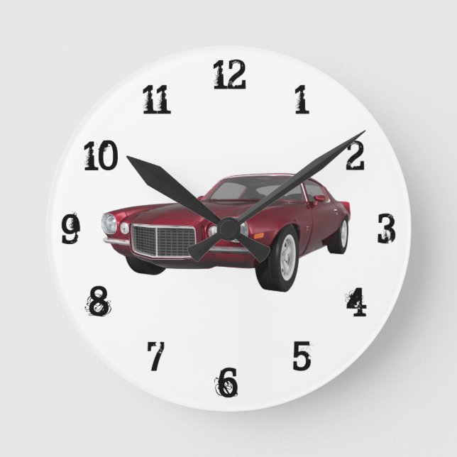 1972 Camaro: Wall Clock (Front)