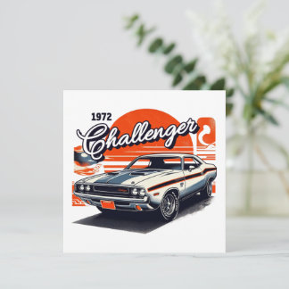1972 Challenger  Holiday Card