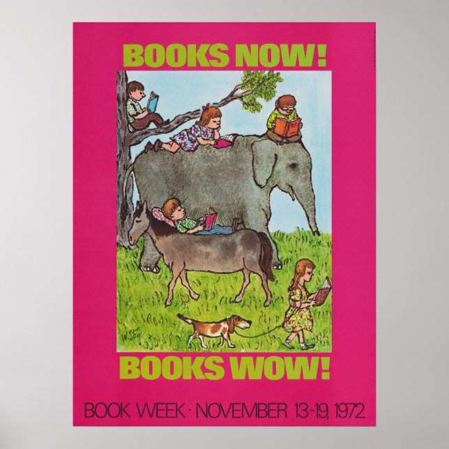 1972 Children's Book Week Poster (Front)