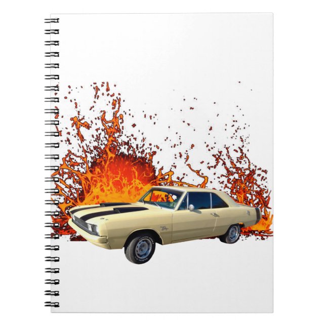 1972 Dodge Dart Swinger Notebook (Front)