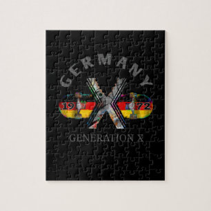 1972 Generation X Germany Skateboard Jigsaw Puzzle