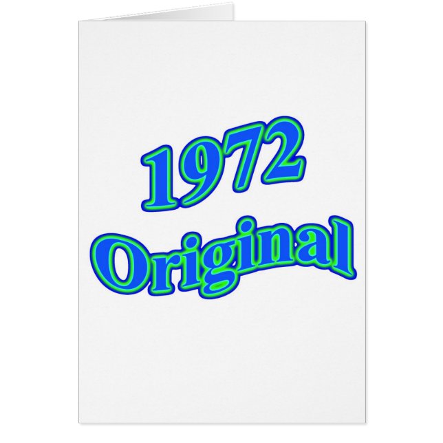 1972 Original Blue Green (Front)