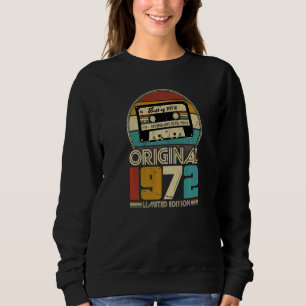 1972 Vintage 50th Birthday Retro Men Woman Sweatshirt
