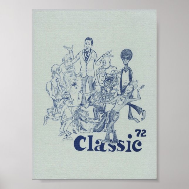 1972 Yearbook Poster (Front)