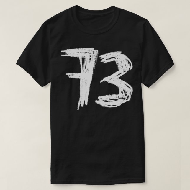 1973 73 T-Shirt (Design Front)