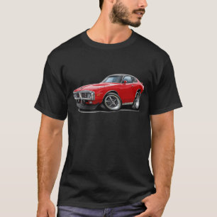 1973-74 Charger Red-Black SE Car T-Shirt