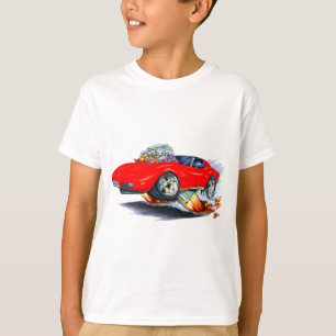 1973-76 Corvette Red Car T-Shirt