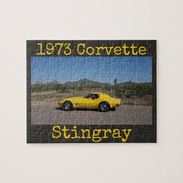 1973 Corvette C3 Stingray Puzzle (Horizontal)