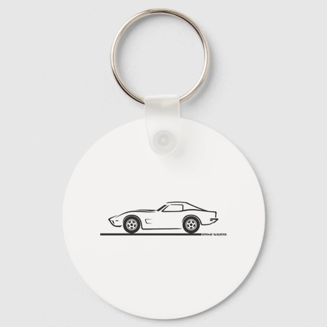 1973 Corvette Key Ring (Front)