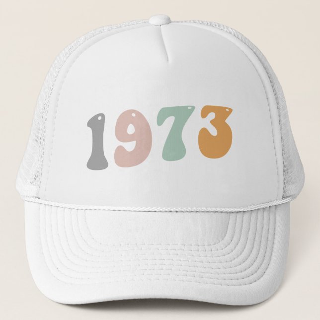 1973 Feminist Roe V Wade Rights Choice Trucker Hat (Front)