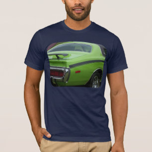 1973 Green Dodge Charger SE Brougham rear quarter T-Shirt