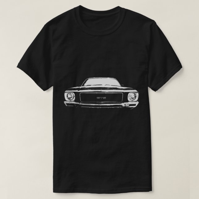 1973 Holden Monaro.   T-Shirt (Design Front)