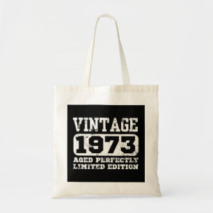 1973 Limited Edition 52nd Birthday Tote Bag