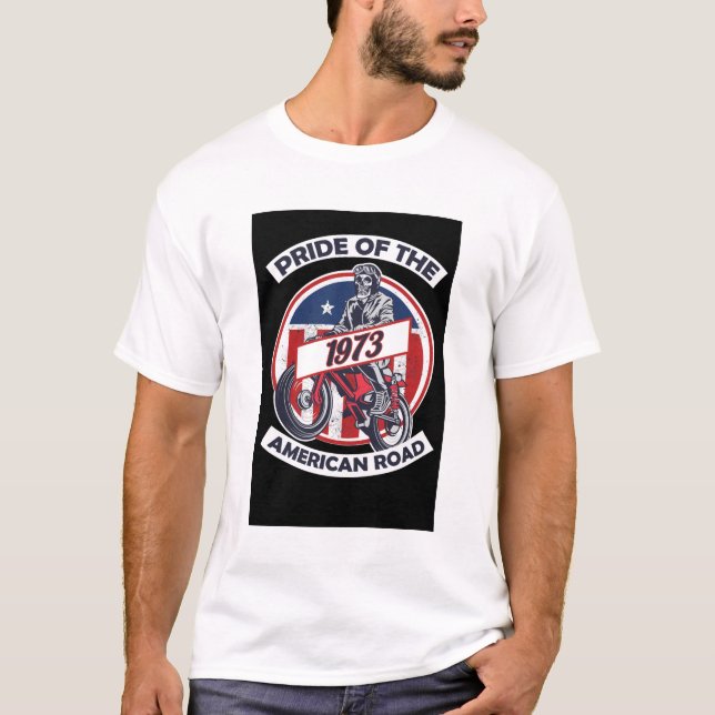 1973 Pride of the American Road Tee (Front)