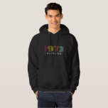 1973 Vintage Coloured  Hoodie<br><div class="desc">Do you love vintage clothes ? the retro fashions trends that surround us, you realise that every day seems to generate a new fad , make your overall your clothes more fashionable and charming choosing a T-shirt with your favourite slogan and wearing it on your body may give you a...</div>