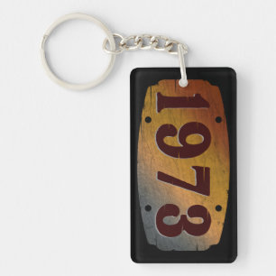 1973 VINTAGE KEY RING
