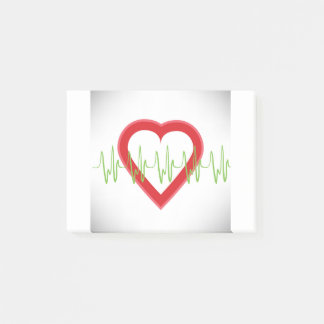 1973Heart Post-it Notes